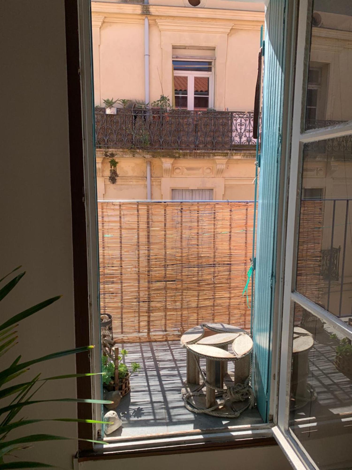 Appart Central A Sete Avec Balcon Exterior photo